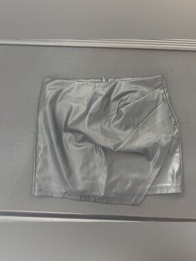 Leather Skirt - Large